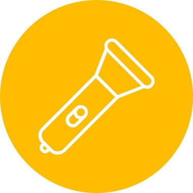 Flash Light Vector Icon Design