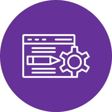 Elearning Vector Icon Design