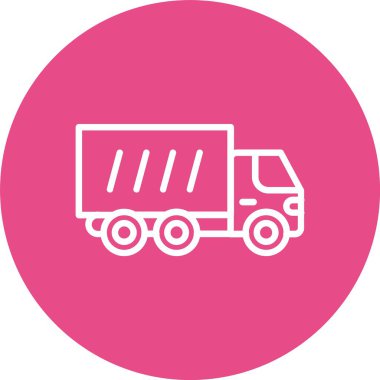 Truck Vector Icon Design