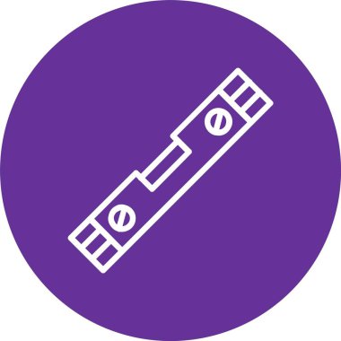 Spirit Level Vector Icon Design