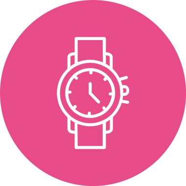 Wrist Watch Vector Icon Design