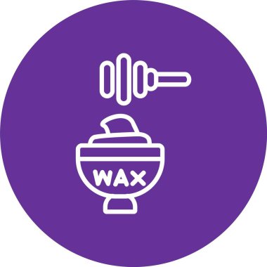 Wax Vektör Simgesi Tasarımı