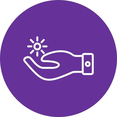 Güneş Koruma Vektörü Simgesi Tasarımı