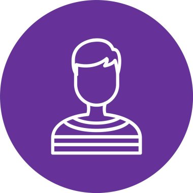 Prisoner Vector Icon Design