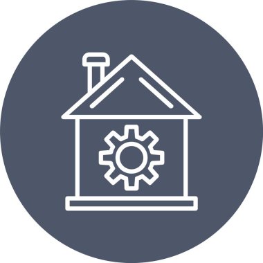 Smart Home Vector Icon Design