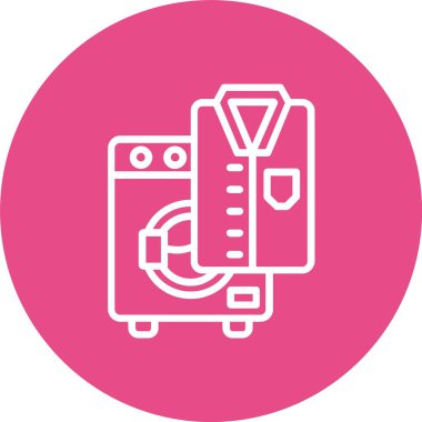 Laundry Vector Icon Design