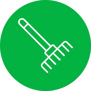 Rake Vector Icon Design