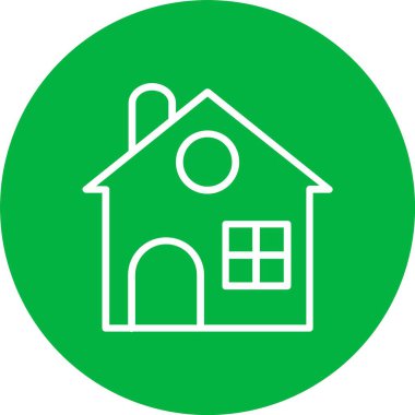 Ev vektör simgesi tasarım