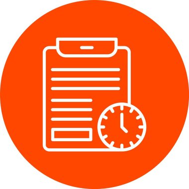 Exam Vector Icon Design