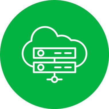 sunucu vektör simgesi tasarımı