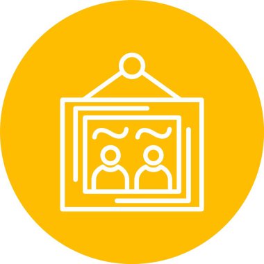 Photo Frame Vector Icon Design