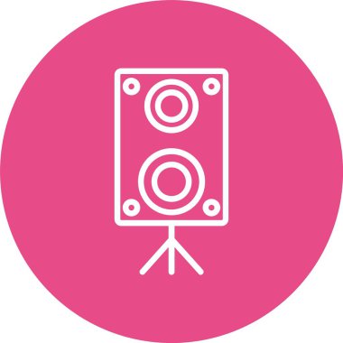 Hoparlör vektör simgesi tasarım