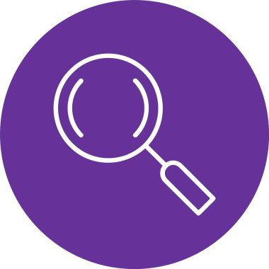 Magnifying Glass Vector Icon Design