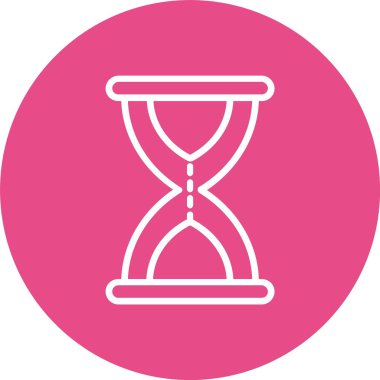 Hourglass Vector Icon Design