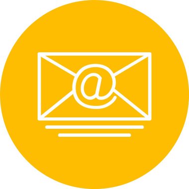 E-posta vektör simgesi tasarım