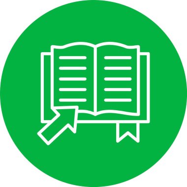 Ebook Vektör Simgesi Tasarımı