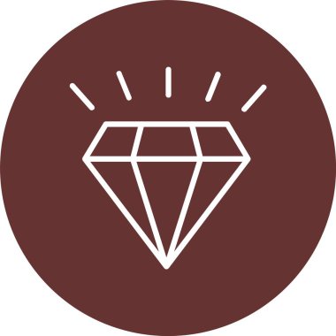 Diamond Vector Icon Design