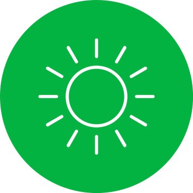 Sun Vector Icon Design