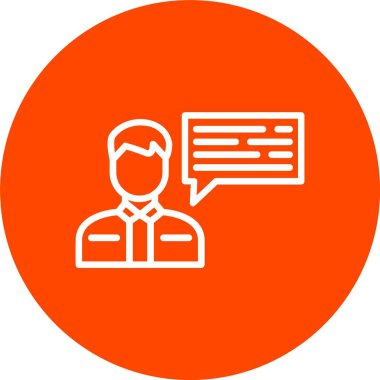 İleti vektör simgesi tasarım