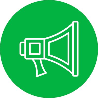 Megaphone Vector Icon Design