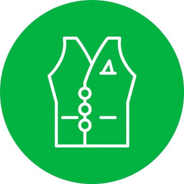 Vest Vector Icon Design