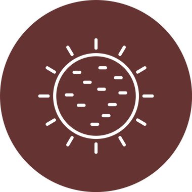 Sun Vector Icon Design