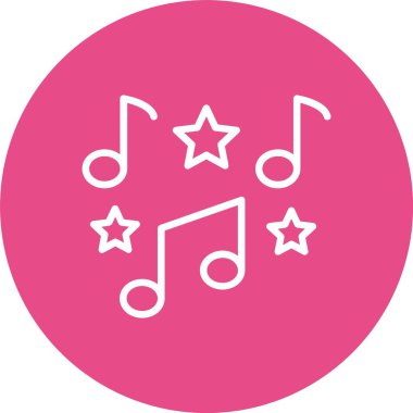 Musical Notes Vector Icon Design