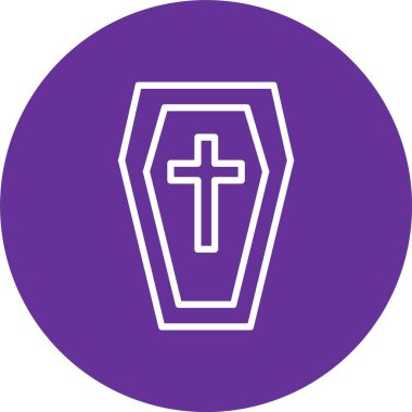 Tabut Vektörü Simgesi Tasarımı