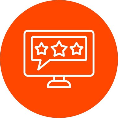 Rating Vector Icon Design
