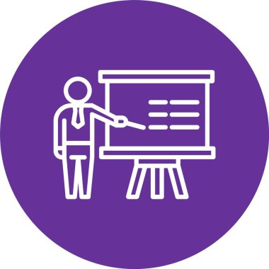 Presentation Vector Icon Design