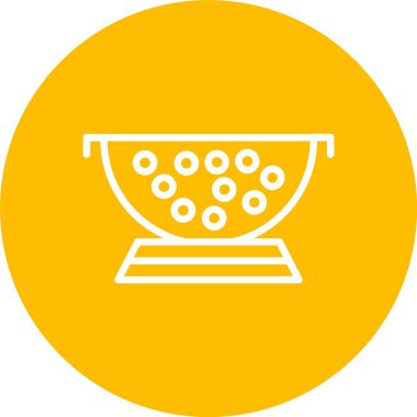 Colander Vector Icon Design