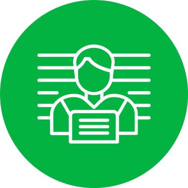 Suspect Vector Icon Design