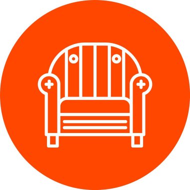 Sofa Vector Icon Design