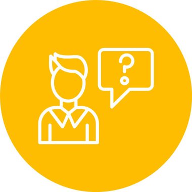 Question Vector Icon Design