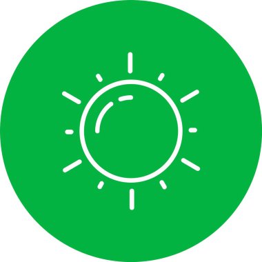 Sun  Vector Icon Design