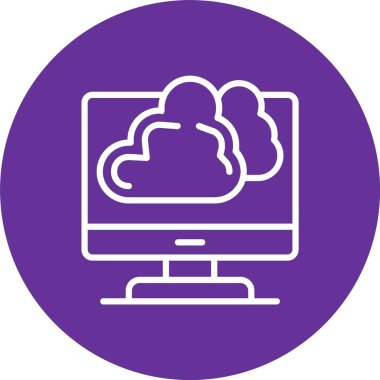 Hava Vektörü Simgesi Tasarımı