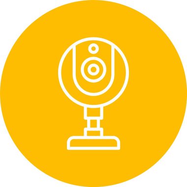 Web Cam Vektör Simgesi Tasarımı