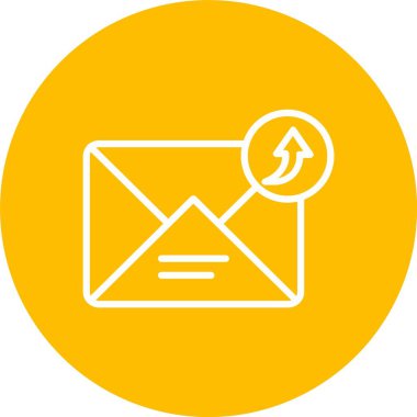 Vektör simgesi tasarım göndermek