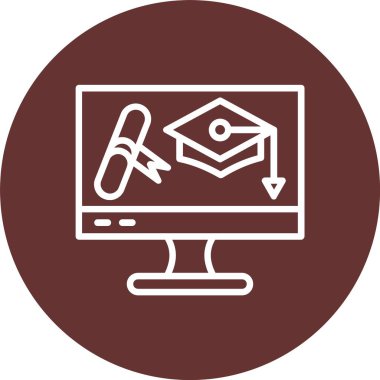 Graduation Vector Icon Design