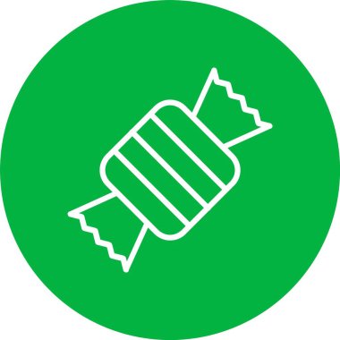 Toffee Vektör Simgesi Tasarımı