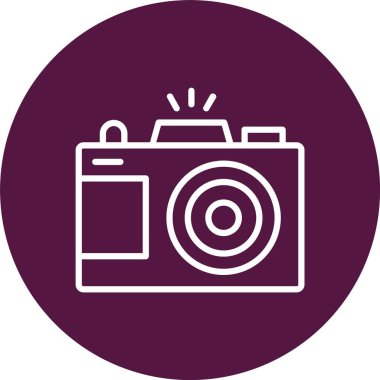 Kamera vektör simgesi tasarım