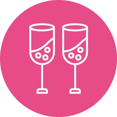 Champagne Vector Icon Design