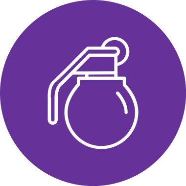 Grenade Vector Icon Design