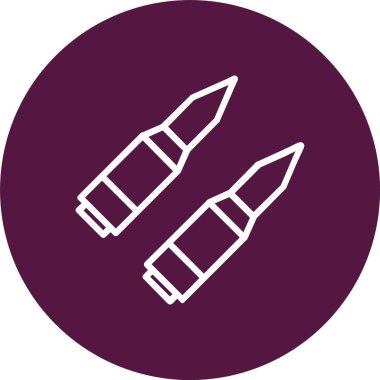 Ammo Vector Icon Design