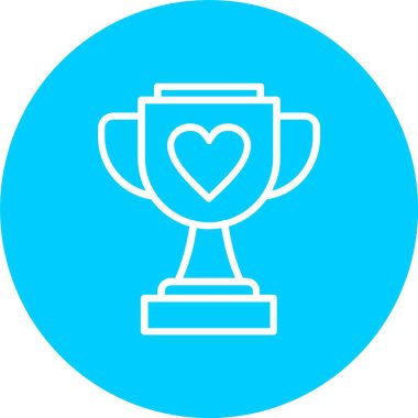 Trophy Vector Icon Design