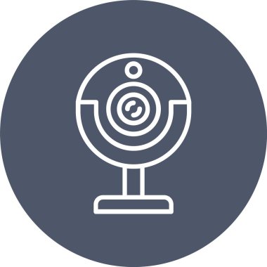 Webcam Vector Icon Design