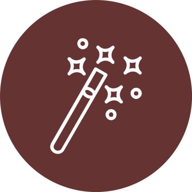 Magic Wand Vector Icon Design