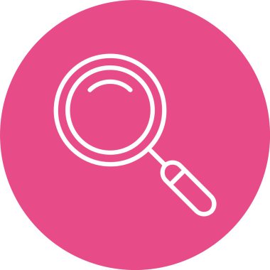 Magnifying Glass Vector Icon Design