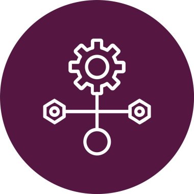 Workflow Vector Icon Design