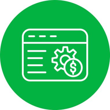 İyimser Vektör Simgesi Tasarımı